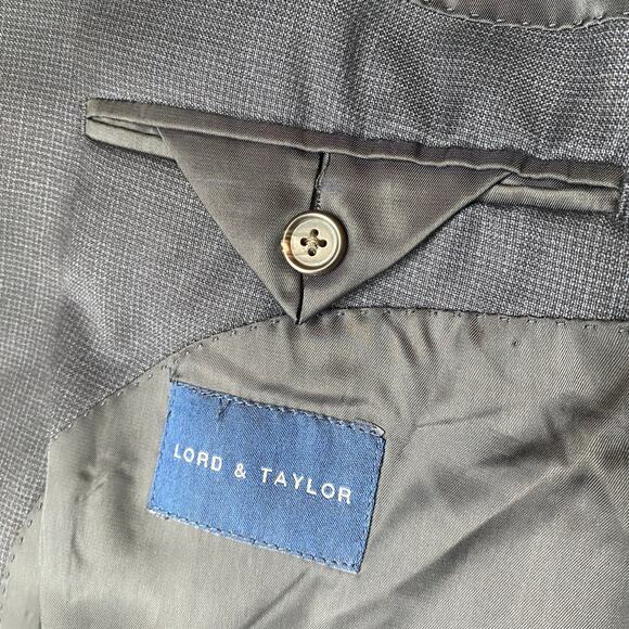 Lauren Ralph Lauren Wool Blazer Sport Coat Men Size 42L Dark Navy Classic Jacket - Picture 6 of 12